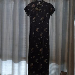 A long Chinese dress, used.